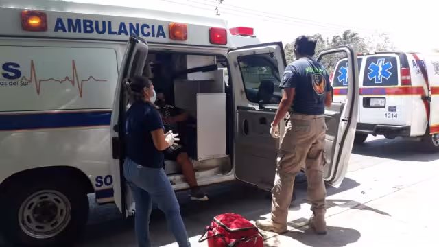 Un hombre resultó con lesiones luego del accidente