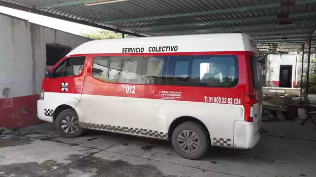 La dos combis fueron trasladadas a las instalaciones del sindicato. Foto: José Pacheco