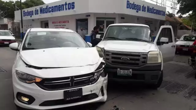 Al lugar arribaron elementos de Policía Municipal. Foto: José Pacheco