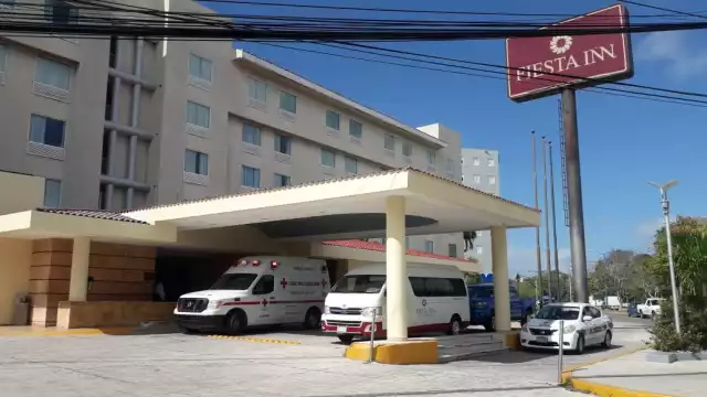 Personal del hotel dio aviso a la Cruz Roja