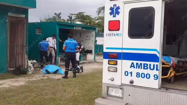 El hombre murió dentro del campo