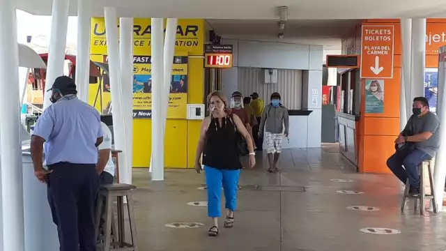 El primer cruce se registró con 50% de aforo