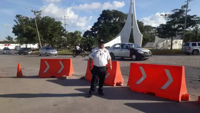 El operativo se lleva a cabo por la marcha y eventos programados en el marco del Día Internacional de la Mujer