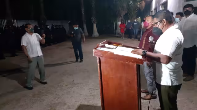 El encargado de despacho aseguró que combatirá la inseguridad que afecta al municipio