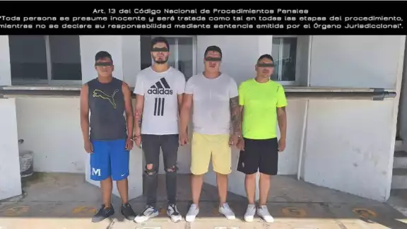 Los detenidos fueron puestos a disposición de las autoridades correspondientes Los detenidos fueron puestos a disposición de las autoridades correspondientes