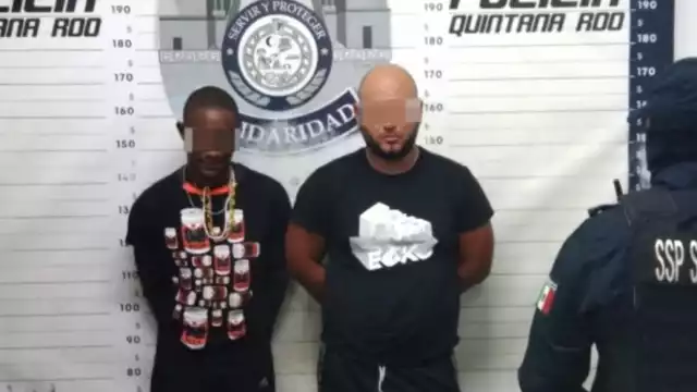 La detención ocurrió en el fraccionamiento Villas del Sol en Playa del Carmen