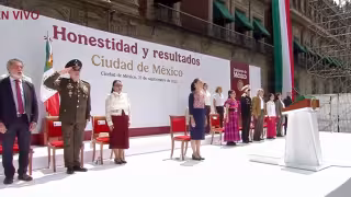 Claudia Sheinbaum presenta su Informe de Resultados desde el Zócalo de CDMX