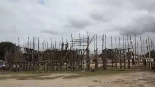 Esta ocasión habrá un aforo de 80 por ciento de personas en la construcción debido a la pandemia de coronavirus