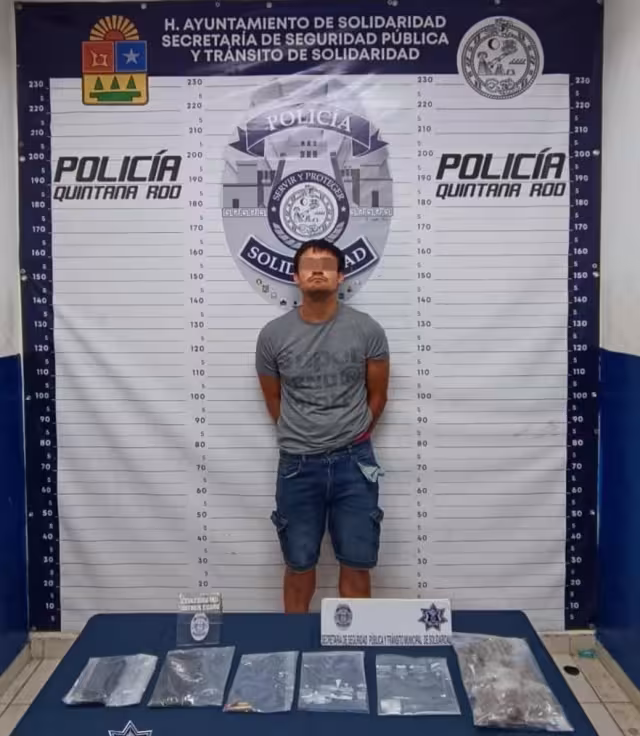 Los detenidos fueron identificados como Antonio "N" e Hiram "N"
