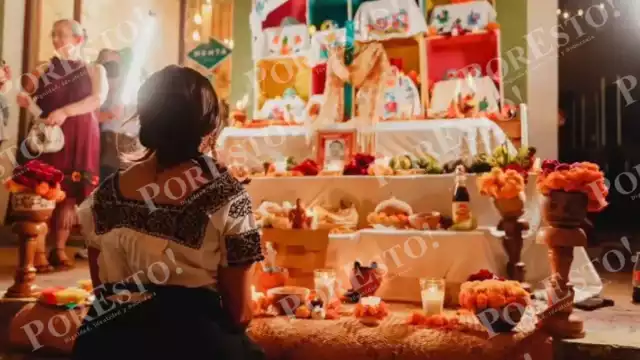 Las comunidades decoran altares con alimentos, flores y objetos personales desde el 27 de octubre.