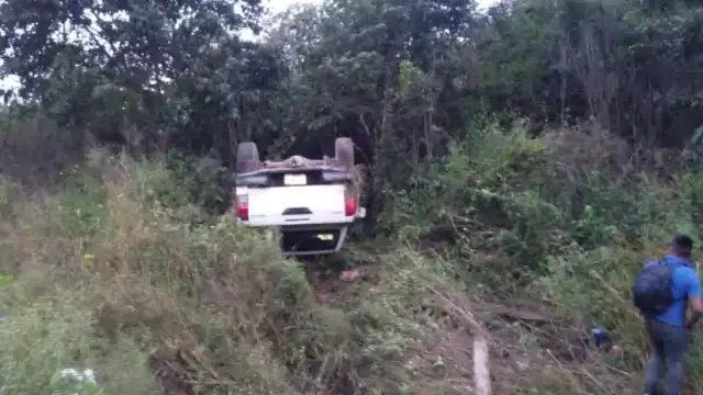El conductor temió que rapiñaran el producto que transportaba