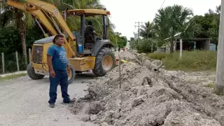 Iniciaron los trabajos para la realización de una red hidráulica en dos comunidades de Calakmul, en la franja fronteriz