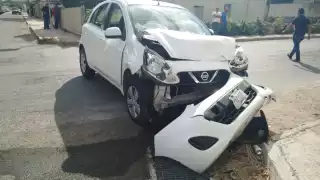 El pasajero de la unidad se negó a ser trasladado a un hospital