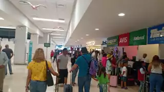 Los vuelos han despegado con normalidad este viernes