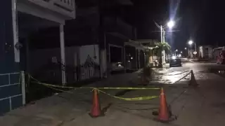 En el lugar sólo quedaron las cintas que aseguraban el predio Foto: Por Esto!