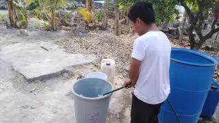 Más de 300 familias se quedan sin agua potable en Hopelchén tras dañarse una bomba
