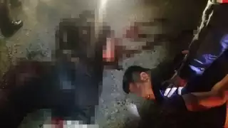 Director de policía de Centla, Tabasco, tras su detención.