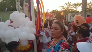 Joaquín Díaz Mena realiza recorrido en Sahcabá