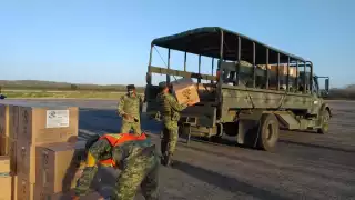 La entrega se prolongará hasta el viernes, día en que llegarán a la entidad las 16 mil 340 dosis totales