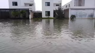 A penas hace unos días el nivel del agua, producto de la Tormenta Tropical Zeta, había descendido. Foto: Oscar Suaste