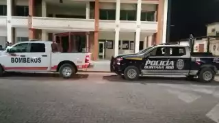 Autoridades de diversas dependencias acudieron al municipio de Felipe Carrillo Puerto para realizar la evacuación por 'Grace'