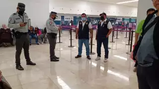 Dos hombres fueron detenidos y puestos a disposición de la FGE