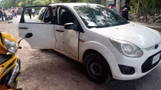 El chofer del automóvil fue remitido a la dirección de Policía