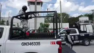 En el operativo participaron elementos de la Sedena y Guardia Nacional con armas largas