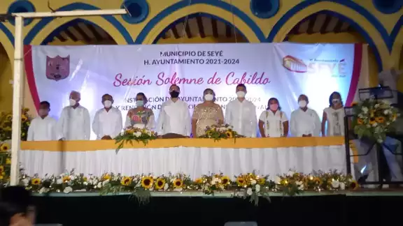Los municipios de Seyé y Tepakán iniciaron formamente la administración pública del período 2021-2024 Los municipios de Seyé y Tepakán iniciaron formamente la administración pública del período 2021-2024