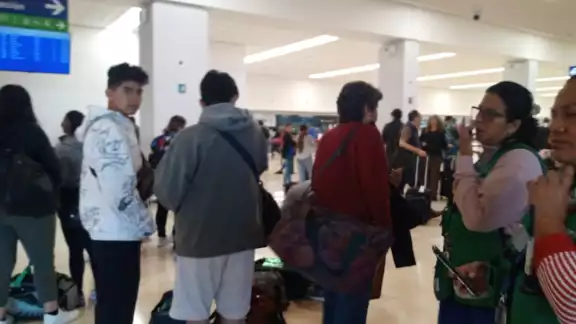 El Aeropuerto de Mérida reportó buena afluencia de pasajeros en este fin del primer puente de 2023 El Aeropuerto de Mérida reportó buena afluencia de pasajeros en este fin del primer puente de 2023
