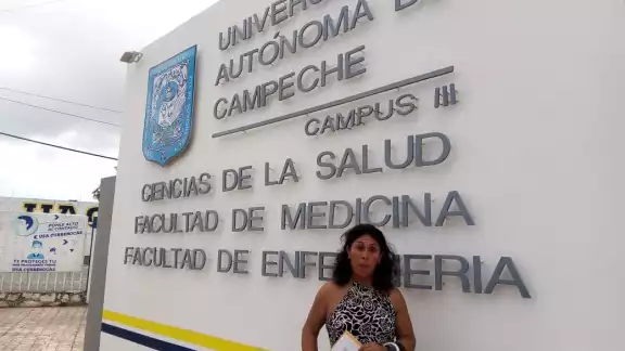 Victoria Salas fue expulsada de la Facultad de Enfermería en el 2015 Victoria Salas fue expulsada de la Facultad de Enfermería en el 2015