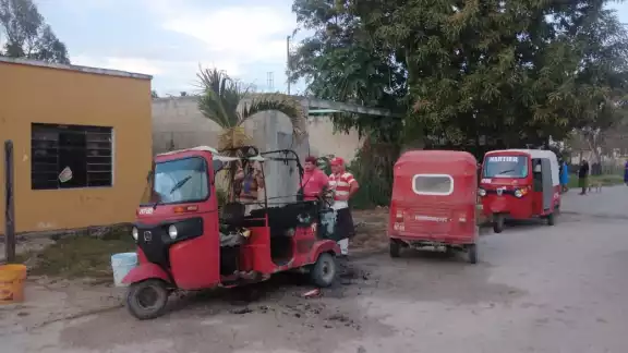 Minutos antes del accidente, dejó a un niño Minutos antes del accidente, dejó a un niño
