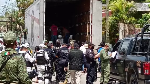 Elementos de las Fuerzas Armadas y Policía Municipal participaron en el operativo Elementos de las Fuerzas Armadas y Policía Municipal participaron en el operativo