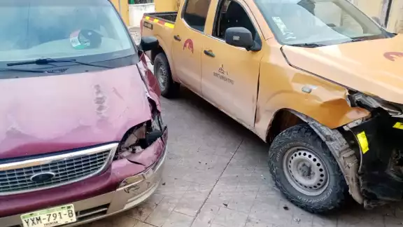 No se reportaron lesionados, solo daños materiales No se reportaron lesionados, solo daños materiales