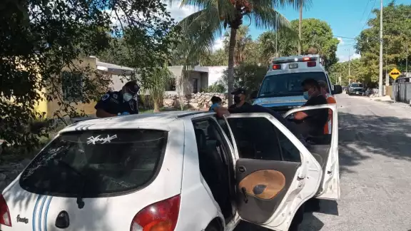 El joven presentaba fuerte dolor en el pecho cuando transitaba en Baca