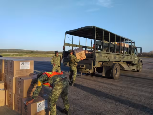 La entrega se prolongará hasta el viernes, día en que llegarán a la entidad las 16 mil 340 dosis totales