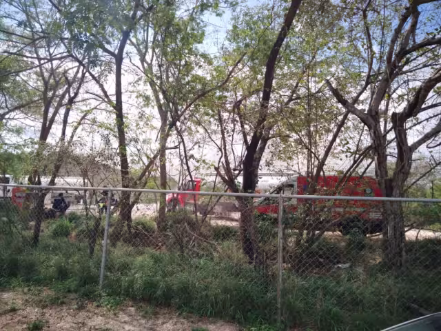 El humo se alcanzaba a ver a varios kilómetros