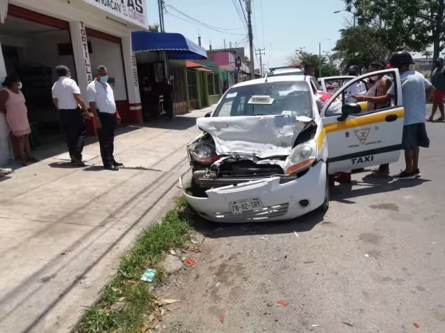 Los implicados pudieron llegar a un arreglo en el lugar de los hechos