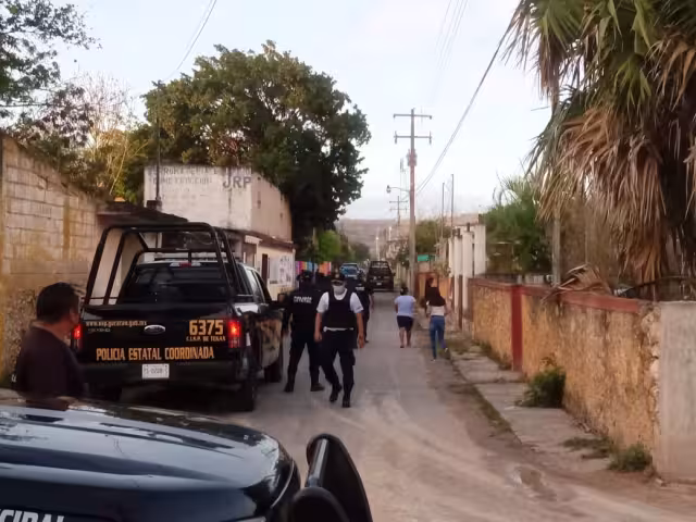 Elementos de la Secretaría de Seguridad Pública realizaron un intenso operativo por calles de la ciudad