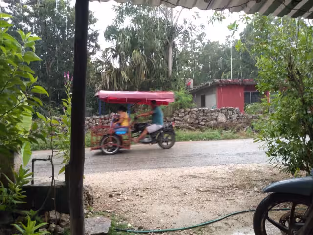 Las lluvias continúan en Chocholá