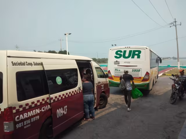 Los campechanos aprovecharon el puente para viajar