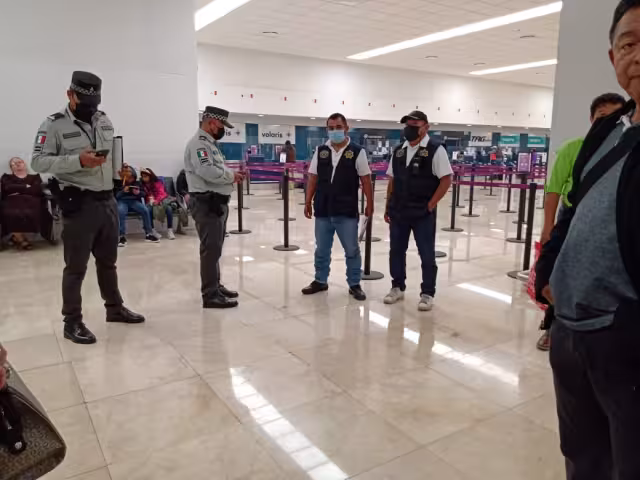 Dos hombres fueron detenidos y puestos a disposición de la FGE