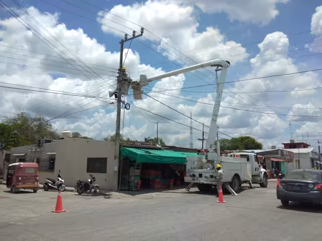 La CFE informó sobre un corte al servicio de luz en Yucatán