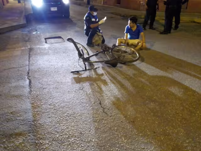 Los hechos se registraron la madrugada de este lunes y arribaron elementos de la policía municipal