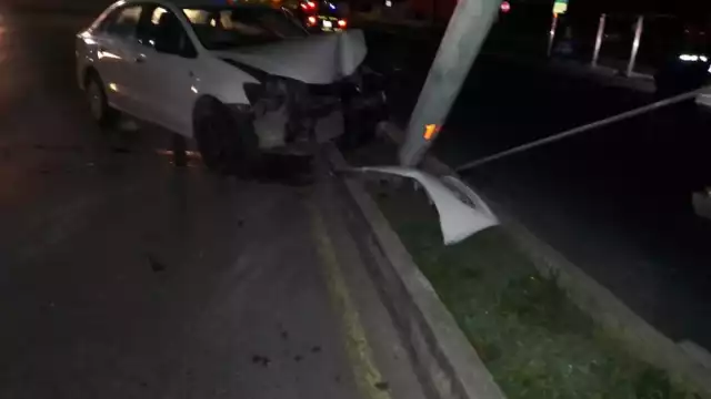 llegaron elementos de la policía estatal para verificar si habían personas heridas, pero no se encontraba nadie