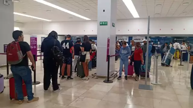 Solamente el vuelo Mérida-CDMX de Volaris se ha cancelado este sábado