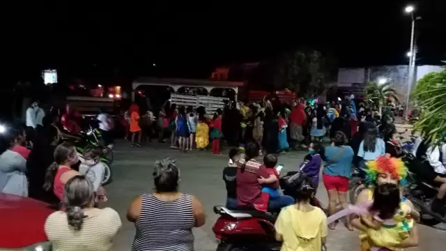 Habitantes manifestaron que todo este festejo carnestolendo demuestra la falta de interés hacia la salud de los infantes