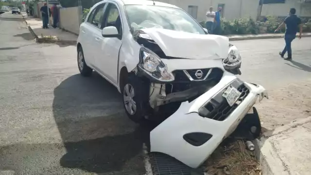 El pasajero de la unidad se negó a ser trasladado a un hospital