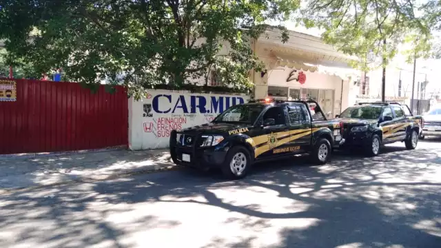 El hombre logró darse a la fuga