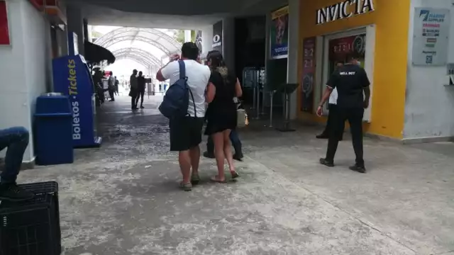 Pasajeros no respetan la sana distancia ni tampoco se observaron medidas sanitarias